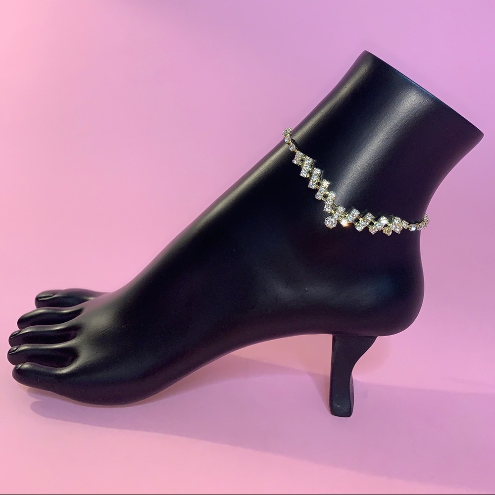 Eirene Diamante Gold Anklet - BOUTIQUE